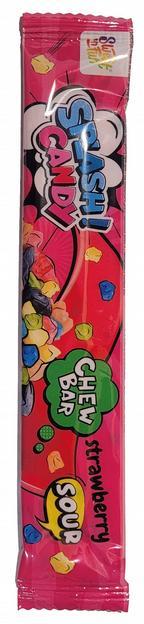 Splash Candy Chew Bar 20g Jahoda