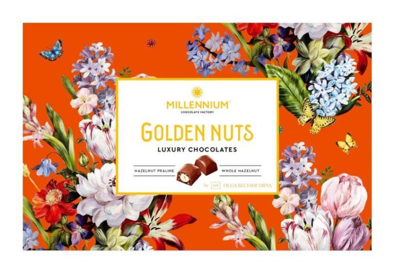 Golden Nuts 145g Oranžová
