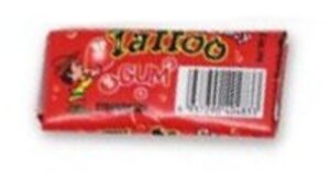 Crazy Tattoo Gum 2,5g 1 kus (náhodne vybraný)